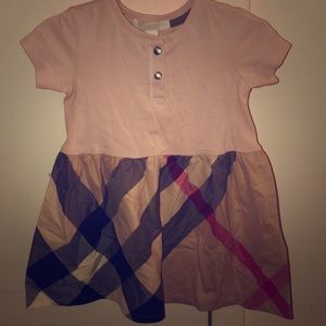 18 month Burberry dress worn once.